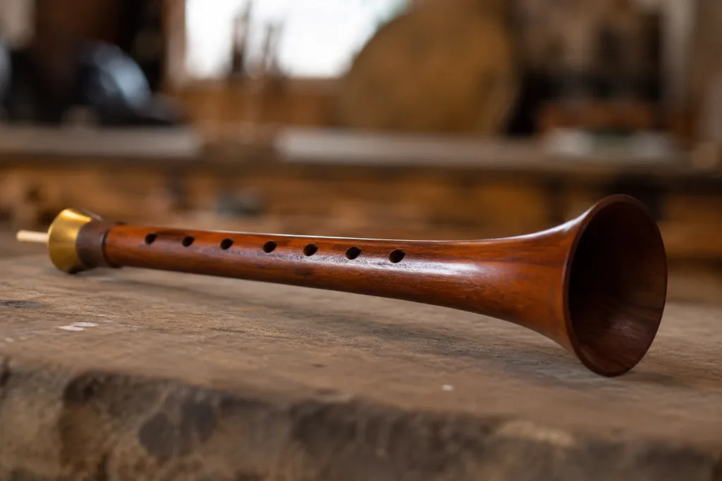 A zurna instrument played during traditional Anatolian music performances.